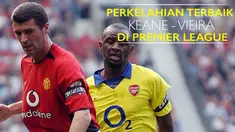 Video rivalitas Roy Keane dengan Patrick Vieira di laga Manchester United vs Arsenal. Kedua tim akan berjumpa kembali pada hari Sabtu (19/11/2016) di Old Trafford.