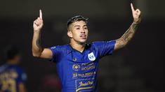 PSIS Semarang mengambil keuntungan tampil di laga pembuka pekan ke-8 BRI Liga 1 2021/2022, Rabu (20/10/2021). Menang 1-0 atas Barito Putera melalui gol tunggal Jonathan Cantillana pada menit ke-83, PSIS sukses mengkudeta Bhayangkara FC dari puncak klasemen. (Bola.com/Bagaskara Lazuardi)