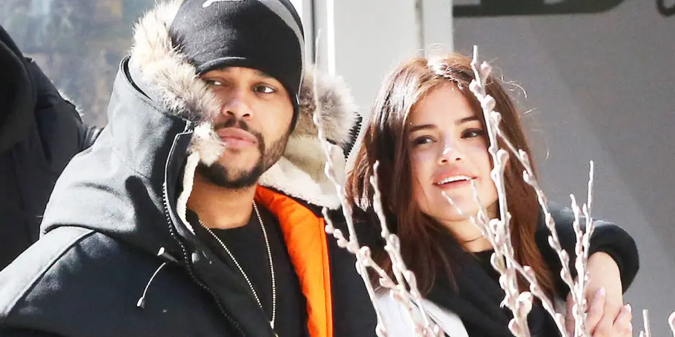 Pasangan Selena Gomez dan The Weeknd. (Elle)