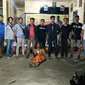 Polisi berhasil menangkap pembunuh pengembali sapi di Kabupaten Takalar, Sulsel (Liputan6.com/ Eka Hakim)