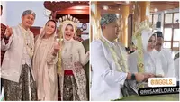 Rosa Meldianti keponakan Dewi Perssik dinikahi pilot, Fitri Salhuteru sahabat Nikita Mirzani turut hadir (Foto: instagram andiena.styana/fitri_salhuteru)
