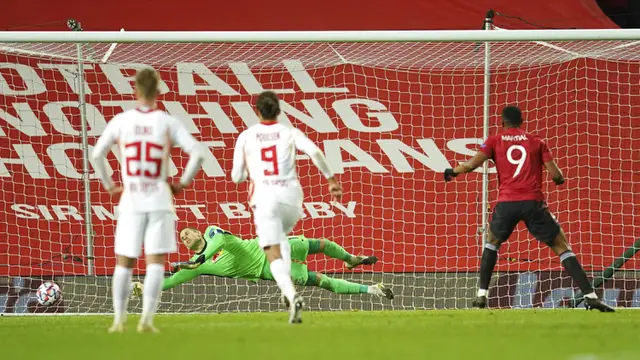 FOTO: Rashford Cetak Hattrick, MU Bungkam RB Leipzig 5-0 di Old Trafford