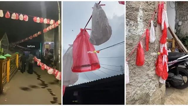 6 Potret Dekorasi Agustusan Unik tapi Nyeleneh, Totalitas Sambut HUT RI