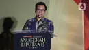Menteri Koordinator Bidang Pemberdayaan Masyarakat, Abdul Muhaimin Iskandar saat menghadiri ajang penghargaan tahunan Anugerah Liputan6 2025 di The Hall, Lantai 8 SCTV Tower, Senayan, Jakarta, Kamis (16/10/2025). (Liputan6.com/Helmi Fithriansyah)