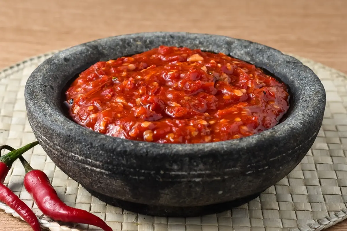 sambal terasi tomat pecel lele