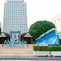 Instalasi “The Ocean Is Calling” di Plaza Senayan untuk menyambut keseruan Moana live action. (Foto/dok: Disney Indonesia)