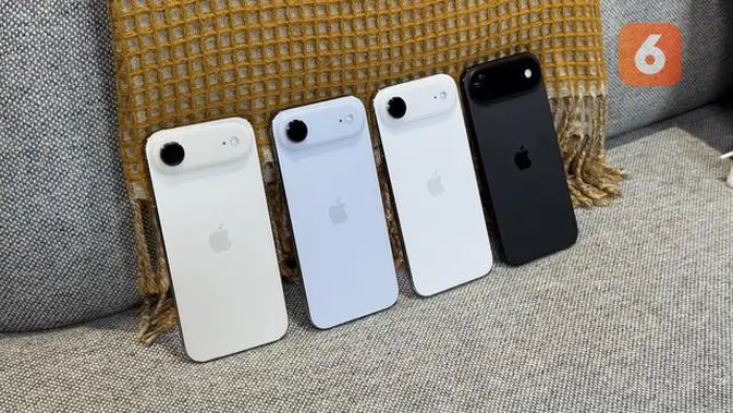 Hands-on iPhone Air: iPhone Tertipis dari Apple dengan Chip A19 Pro seharga Rp 20 Juta. (Liputan6.com/ Yuslianson) (© 2026 Liputan6.com)