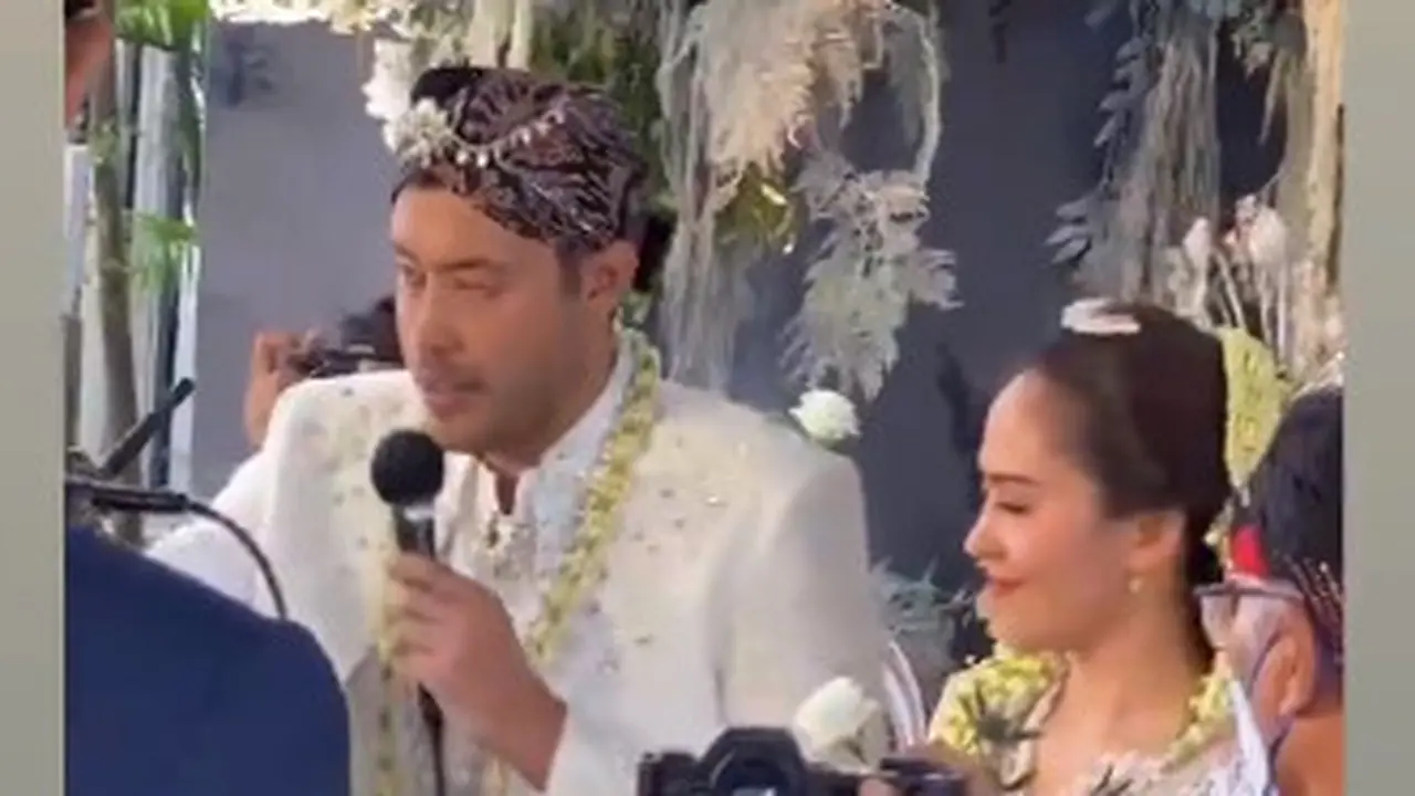 6 Momen Pernikahan Lala Karmela, Ijab Kabulnya Pakai Bahasa Inggris