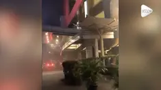 Kebakaran melanda sebuah pusat perbelanjaan Pejaten Village, Jakarta Selatan. Petugas pemadam kebakaran pun dikerahkan ke lokasi.