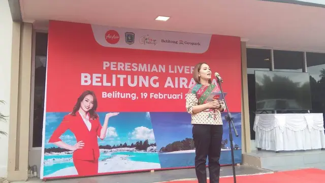 Resmikan Livery Belitung, AirAsia Ingin Pemerintah Daerah Lebih Giat Berpromosi