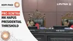 Mahkamah Konstitusi menghapus ketentuan ambang batas capres dan cawapres atau presidential threshold dalam pemilihan presiden 2029 yang akan datang. Keputusan ini mengejutkan, karena presidential threshold sebenarnya sudah puluhan kali digugat di MK.