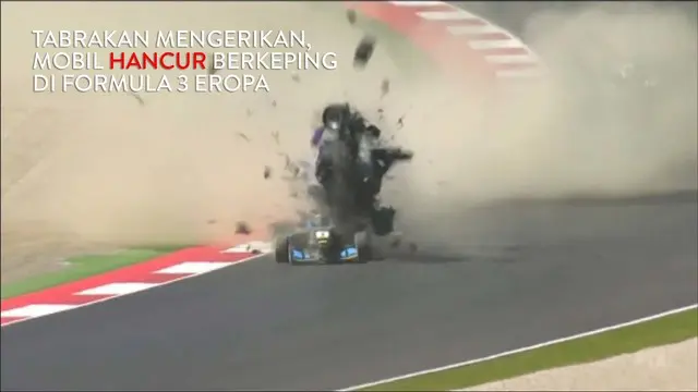 Tabrakan mengerikan terjadi di Formula 3 Eropa di Spielberg, Austria akhir pekan lalu. Pebalap asal China, Zhi Cong Li mengalami luka parah pada tabrakan ini.
