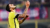 Striker Inter Milan asal Argentina, Mauro Icardi. (AFP/Vincenzo Pinto)
