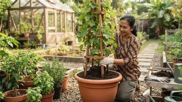 Cara Menanam Anggur di Pot agar Buahnya Manis dan Lebat