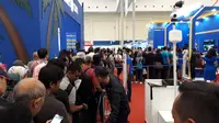 Ribuan Warga Berburu Tiket Murah di KAI Expo 2018