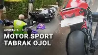 Motor Sport Tabrak Ojol