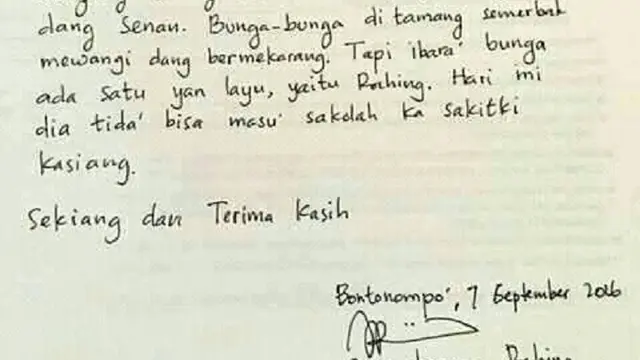 [Bintang]  Surat Izin Sakit