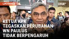 KETUA KPK SOAL PENANGKAPAN PAULUS TANNOS
