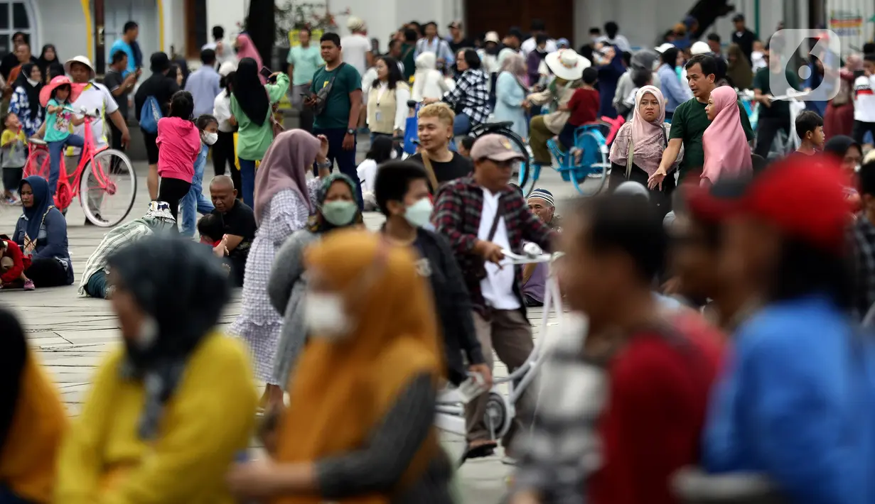 Ancol dan Ragunan masih jadi favorit. Namun, pesona kawasan Kota Tua Jakarta tak kalah memikat pengunjung. (Liputan6.com/Johan Tallo)