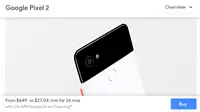  Google akhirnya meluncurkan flagship smartphone terbaru Pixel 2 dan Pixel 2 XL
