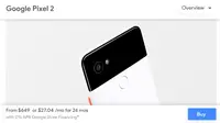 Ini Harga Jual Google Pixel 2