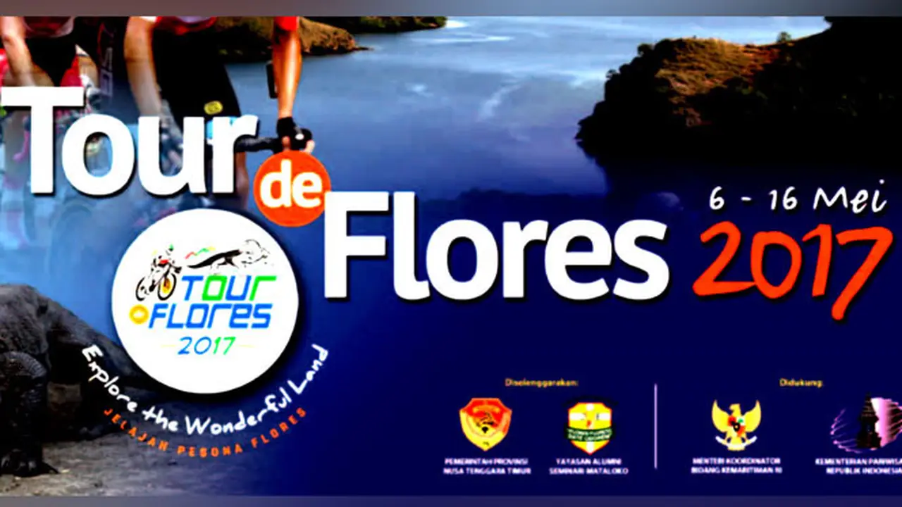 Tarung di TdF 2017, Peserta Juga Kepincut Destinasi Wisata Flores