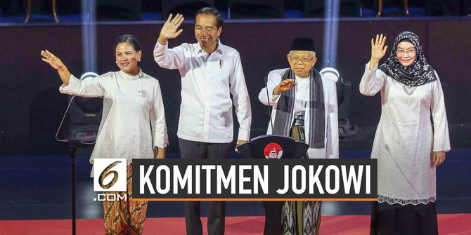 VIDEO: Ini 5 Komitmen Jokowi dalam Pidato Visi Indonesia