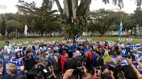 Momen Manis Viking Persib bersama Raja dan Ratu Swedia