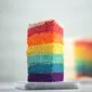 Ilustrasi rainbow cake/Shutterstock.
