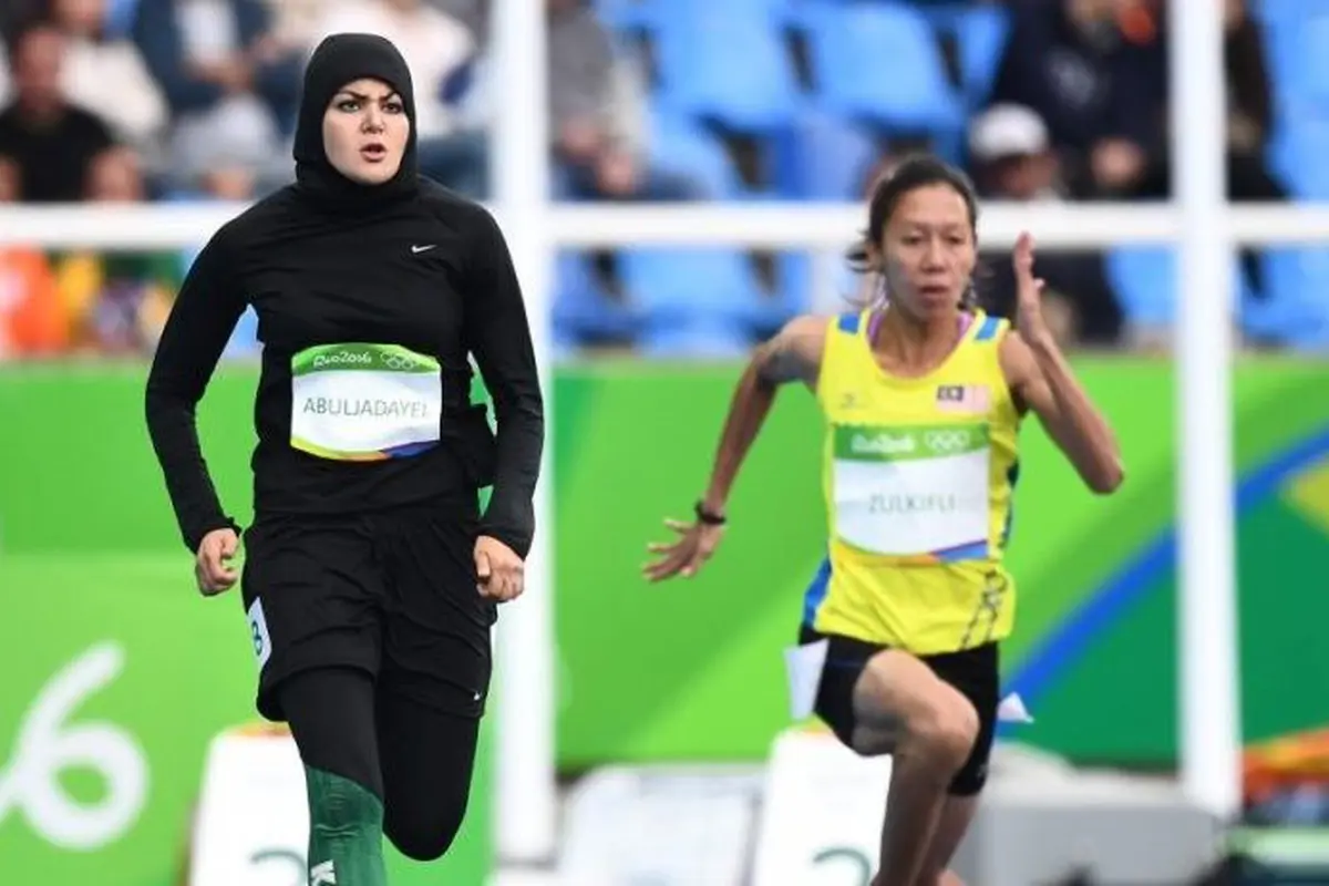 hijab, atlet berhijab