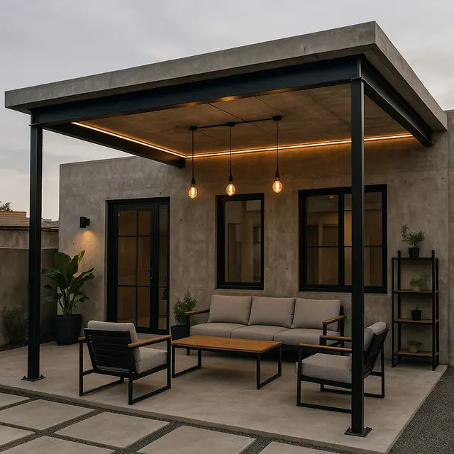 Teras Cor Dak untuk Rumah Estetik ala Instagram 2025 (Foto: ChatGPT)