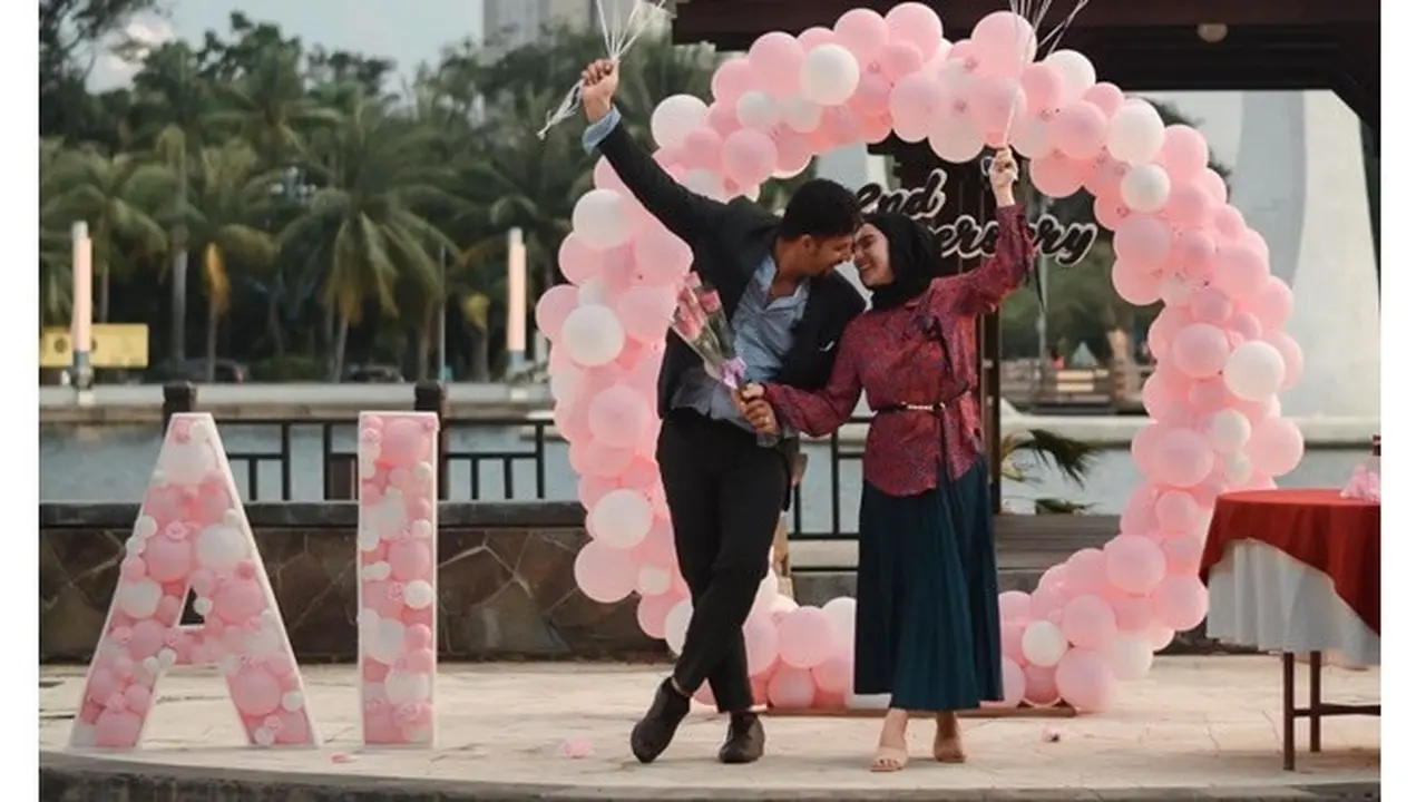 7 Momen Seru Anniversary Irish Bella dan Ammar Zoni, Dapat Kejutan dari Tim