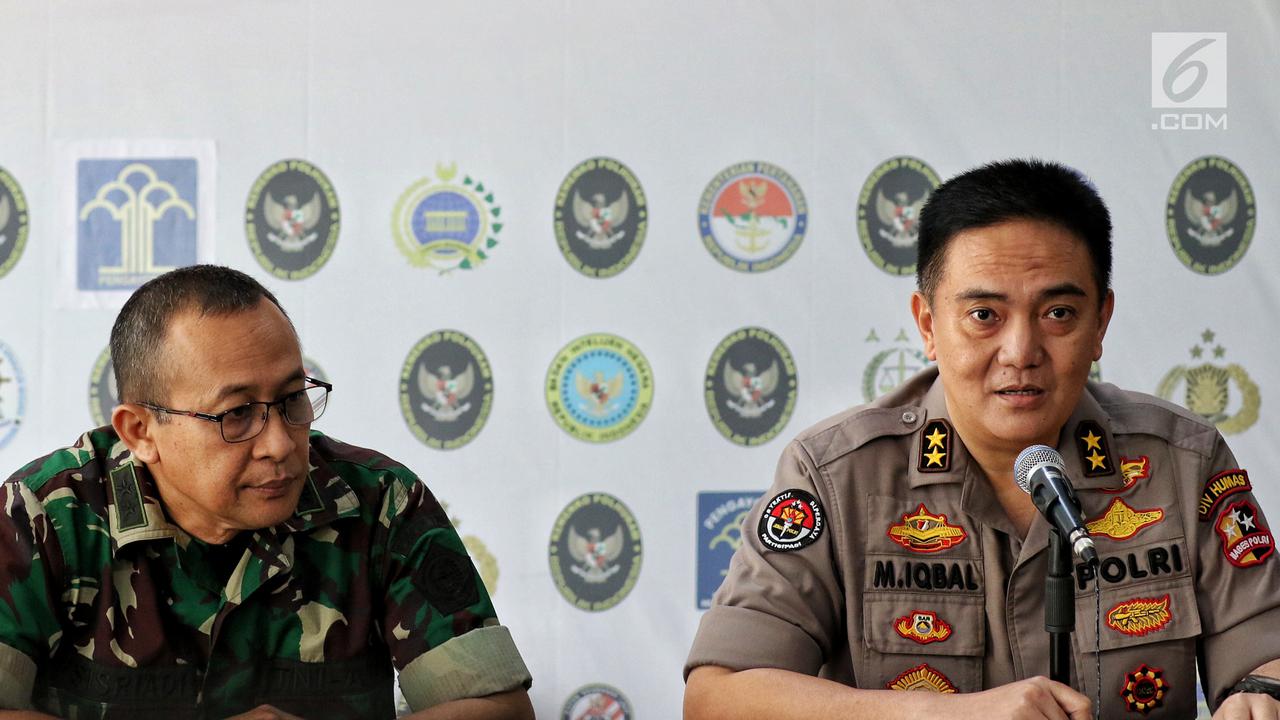 TNI dan Polri Jelaskan Perkembangan Kerusuhan 21-22 Mei