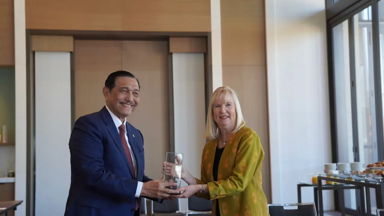 Menteri Koordinator Bidang Kemaritiman dan Investasi (Menko Marves) Luhut B. Pandjaitan