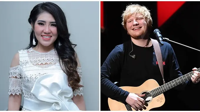 [Bintang] Via Vallen dan Ed Sheeran