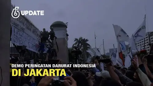 Demo Peringatan Darurat Indonesia di Jakarta