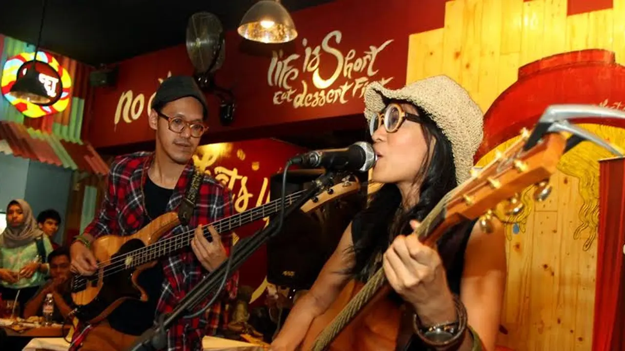 Endah n Rhesa (Liputan6.com/Julian Edward)