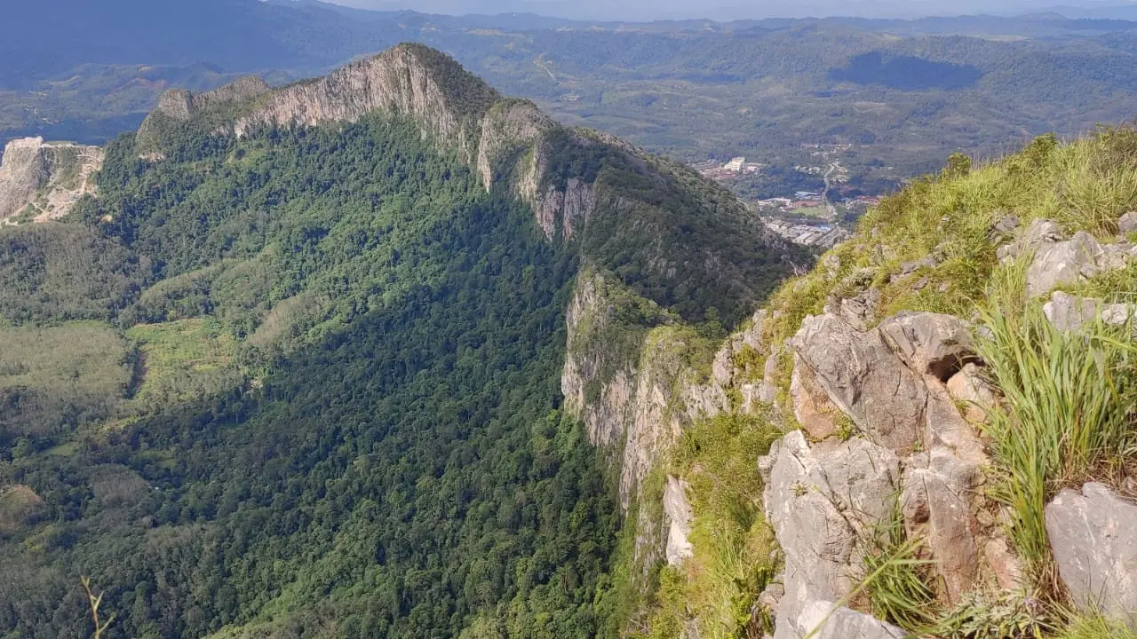 Gunung Pulai Baling di Malaysia.