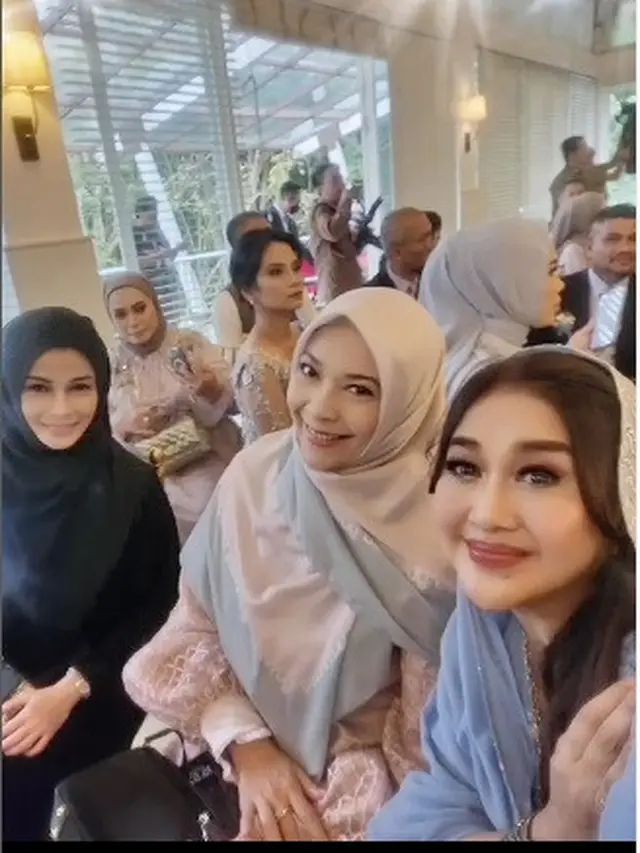Paramitha Rusady di pernikahan Sahrul Gunawan (Foto: instagram paramitha118real)