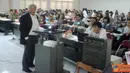 Citizen6, Yogyakarta: Workshop singkat tentang Citizen Journalism yang dibawakan Pemimpin Redaksi Liputan 6 SCTV Don Bosco Selamun, di Kampus UGM. (Pengirim: Widya Asrul)