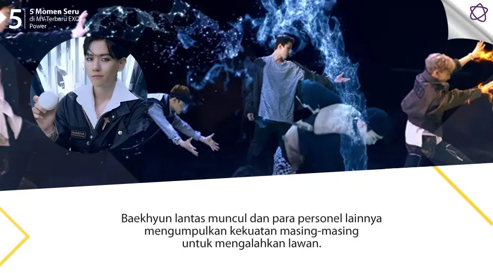 5 Momen Seru di MV Terbaru EXO, Power. (Foto: YouTube/SMTOWN, Desain: Nurman Abdul Hakim/Bintang.com)