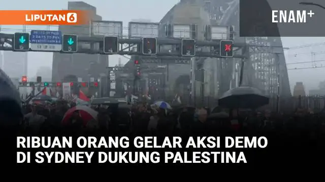 Ribuan Orang Berdemo di Sydney Dukung Palestina