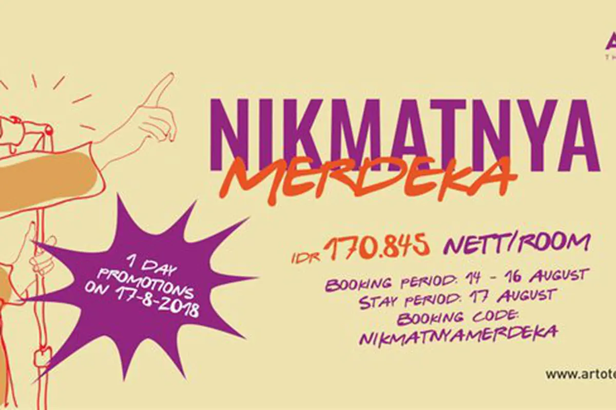 Promo #NikmatnyaMerdeka hadir lagi, Ladies./Copyright ARTOTEL Group