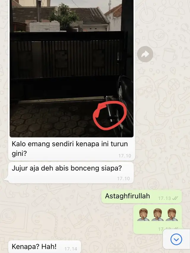Viral, Pasangan Kekasih Ribut Gara-gara Pijakan Kaki Sepeda Motor Ini Kocak