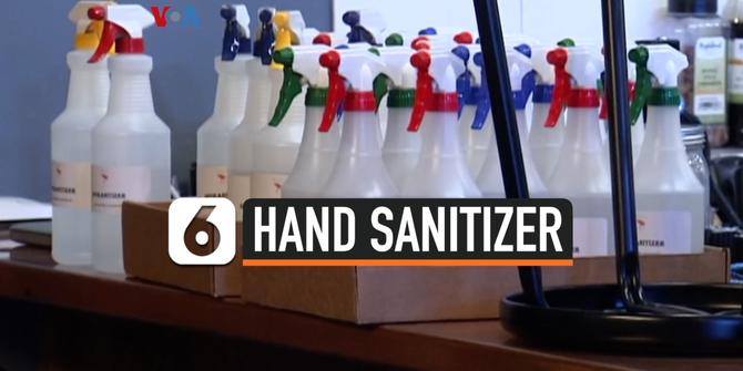 VIDEO: Produsen Minuman Beralkohol Atasi Kelangkaan Hand Sanitizer