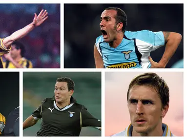 Kumpulan foto-foto sejumlah pemain Lazio yang dibeli Juventus. (Foto: AFP)