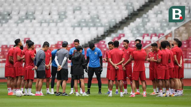 Official Training Timnas Indonesia Jelang Laga Kontra Timnas Thailand di Piala AFF 2022