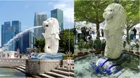 Turis Ini Merasa Kecewa Lihat Patung Merlion, Tak Sadar Ternyata Salah Lokasi