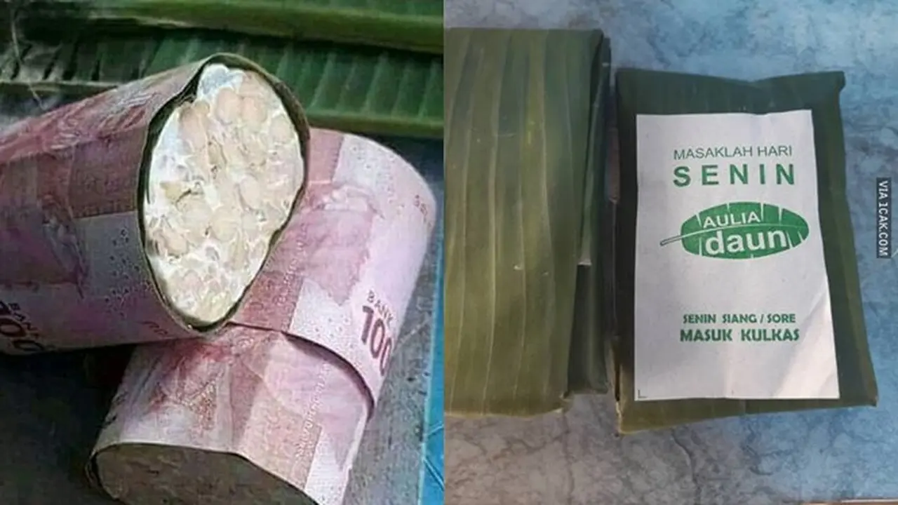 6 Bungkus Tempe Mentah Ini Nyeleneh, Pembeli Geleng Kepala
