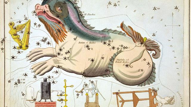 Cetus Zodiac Sign (wikipedia)